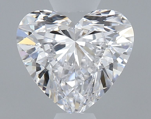 0.5 carat D-VS1 Natūralus Heart Deimantas (1)