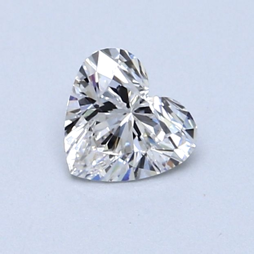 0.61 carat G-VVS2 Natūralus Heart Deimantas (1)