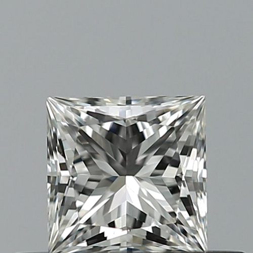 0.42 carat H-IF Natūralus Princess Deimantas (1)