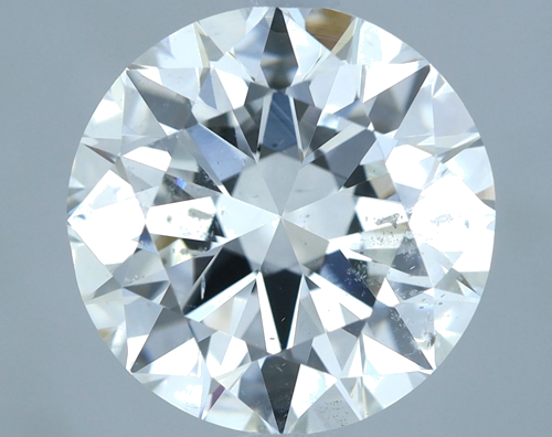 3.01 carat H-SI2 Excellent cut Natūralus Round Deimantas (1)