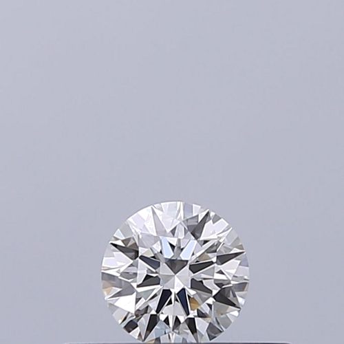 0.19 carat F-VVS2 Excellent cut Natūralus Round Deimantas (1)