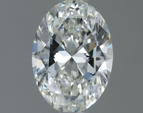0.5 carat I-VVS2 Natūralus Oval Deimantas (1)