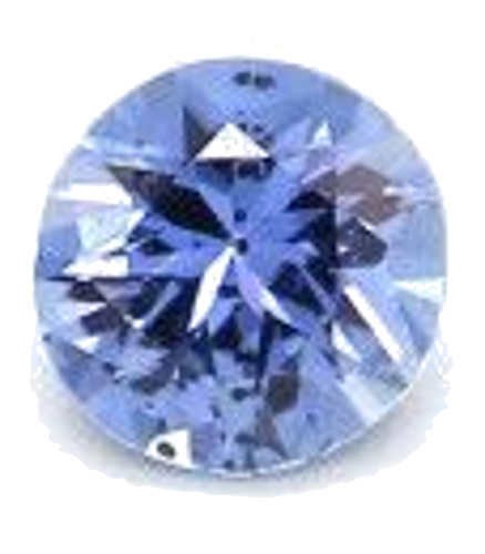 0.12 carat BLUE BRILLIANT cut Round Safyras (1)