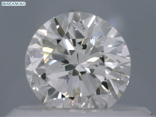 0.38 carat K-VVS2 Very Good cut Natūralus Round Deimantas (1)