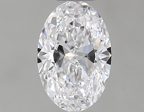 0.42 carat D-VS1 Natūralus Oval Deimantas (1)