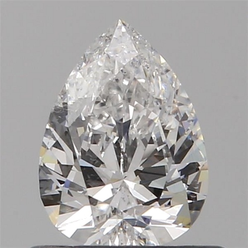 0.5 carat E-SI2 Natūralus Pear Deimantas (1)