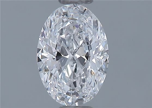 0.5 carat D-SI1 Natūralus Oval Deimantas (1)