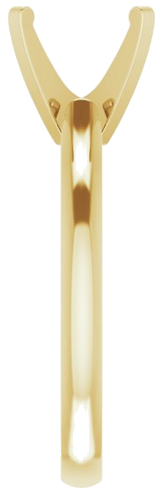 Sužadėtuvių Žiedas „Solitaire“ 14k yellow gold Round 9mm (3)