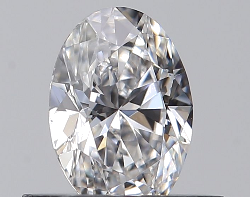 0.5 carat D-VS1 Natūralus Oval Deimantas (1)