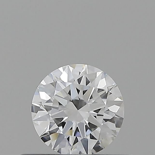 0.37 carat F-VVS1 Excellent cut Natūralus Round Deimantas (1)