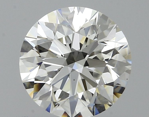 0.52 carat I-VS2 Excellent cut Natūralus Round Deimantas (1)