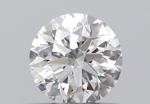 0.4 carat F-VVS1 Very Good cut Natūralus Round Deimantas (1)