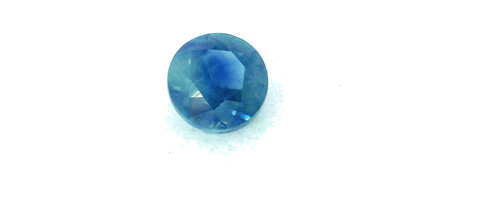 0.42 carat BLUE Round Safyras (1)