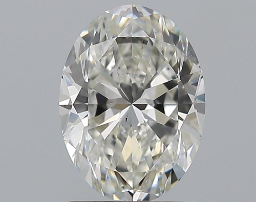 1.72 carat H-SI1 Natūralus Oval Deimantas (1)