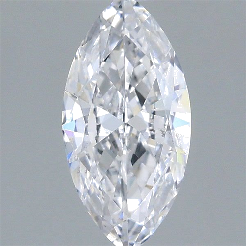 0.5 carat D-SI1 Natūralus Marquise Deimantas (1)