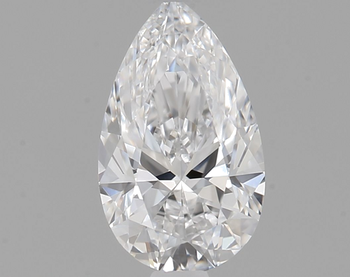 0.58 carat D-VVS2 Natūralus Pear Deimantas (1)