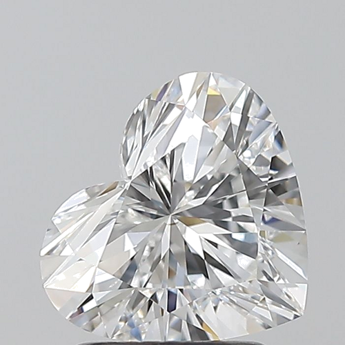 1.51 carat E-VS2 Natūralus Heart Deimantas (1)