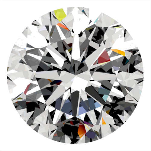 0.3 carat G-SI1 Very Good cut Natūralus Round Deimantas (1)