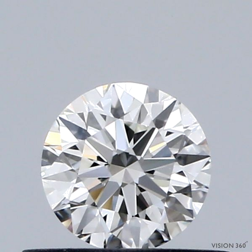 0.42 carat J-VVS1 Excellent cut Natūralus Round Deimantas (1)