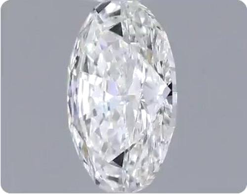 0.4 carat G-SI1 Natūralus Oval Deimantas (1)