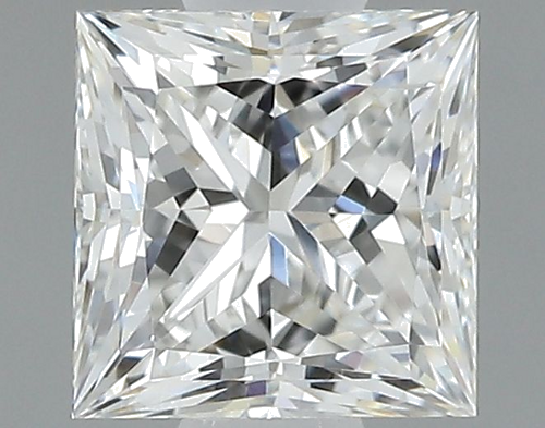 0.61 carat F-VS2 Natūralus Princess Deimantas (1)