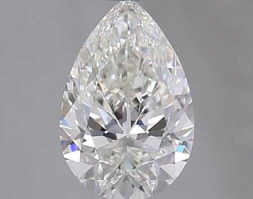 0.71 carat I-VVS1 Natūralus Pear Deimantas (1)