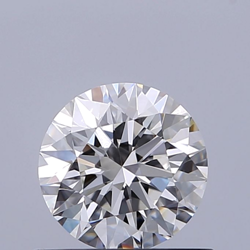 0.63 carat F-VVS1 Excellent cut Natūralus Round Deimantas (1)