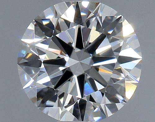 0.51 carat F-VVS2 Excellent cut Natūralus Round Deimantas (1)