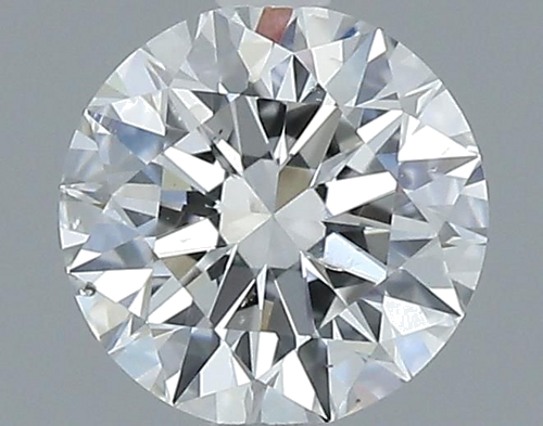 0.46 carat F-SI2 Excellent cut Natūralus Round Deimantas (1)