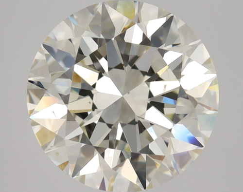 3.01 carat K-SI1 Excellent cut Natūralus Round Deimantas (1)