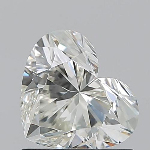 1.01 carat K-VS1 Natūralus Heart Deimantas (1)