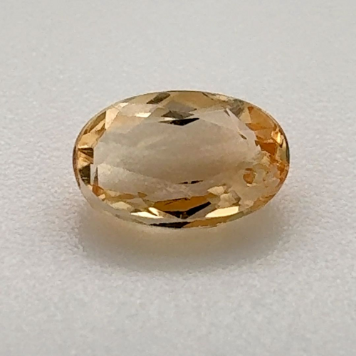0.67 carat YELLOW Oval Topaz (1)