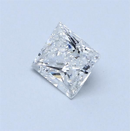 0.51 carat E-SI1 Natūralus Princess Deimantas (1)