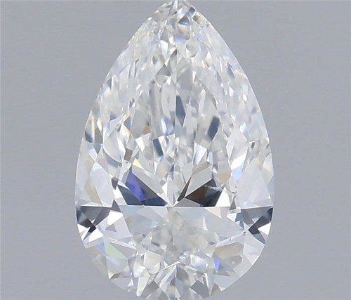 0.7 carat E-SI2 Natūralus Pear Deimantas (1)