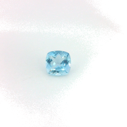 0.48 carat BLUE Cushion Aquamarine (1)