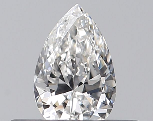 0.24 carat F-VS1 Natūralus Pear Deimantas (1)
