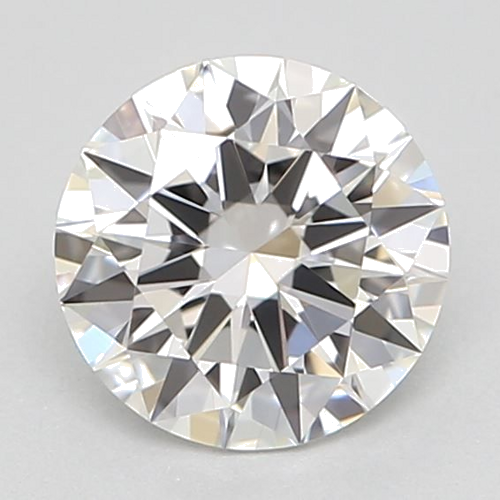 0.5 carat F-VVS2 Excellent cut Natūralus Round Deimantas (1)