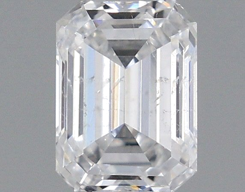 0.42 carat D-SI2 Natūralus Emerald Deimantas (1)