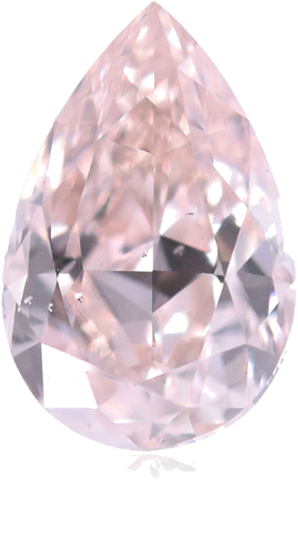 0.38 carat Fancy Light Brownish Pink-SI1 Natūralus Pear Deimantas (1)