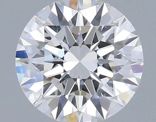 0.42 carat F-VS2 Excellent cut Natūralus Round Deimantas (1)