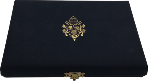 2007 Ватикан Бенедикт XVI Набор монет евро Proof с серебряной медалью (2)