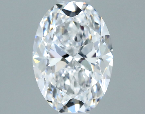 0.51 carat D-VS2 Natūralus Oval Deimantas (1)