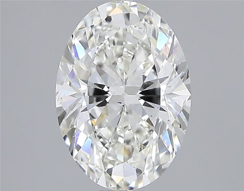 2.53 carat J-SI2 Natūralus Oval Deimantas (1)