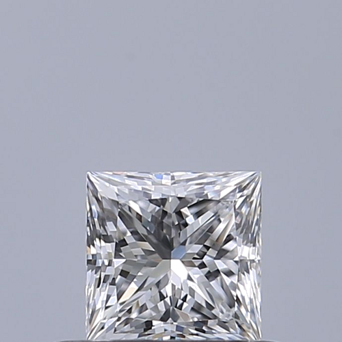 0.4 carat D-VVS1 Natūralus Princess Deimantas (1)