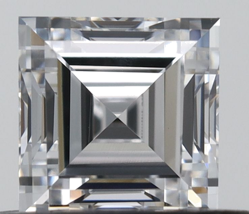 0.46 carat D-VVS2 Natūralus Square Radiant Deimantas (1)