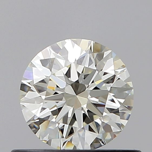 0.51 carat K-VVS2 Excellent cut Natūralus Round Deimantas (1)