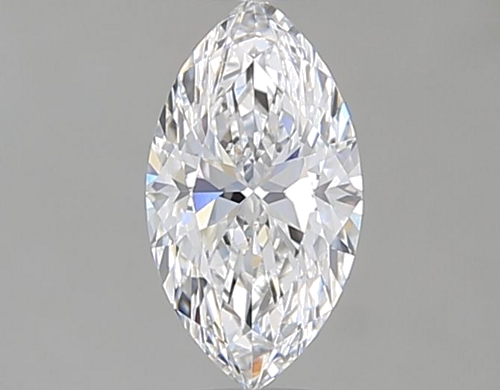0.4 carat D-VVS2 Natūralus Marquise Deimantas (1)