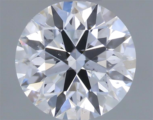 0.44 carat D-SI2 Excellent cut Natūralus Round Deimantas (1)