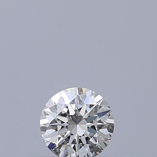 0.18 carat F-VVS1 Excellent cut Natūralus Round Deimantas (1)