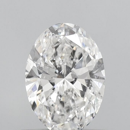 0.51 carat F-SI2 Natūralus Oval Deimantas (1)